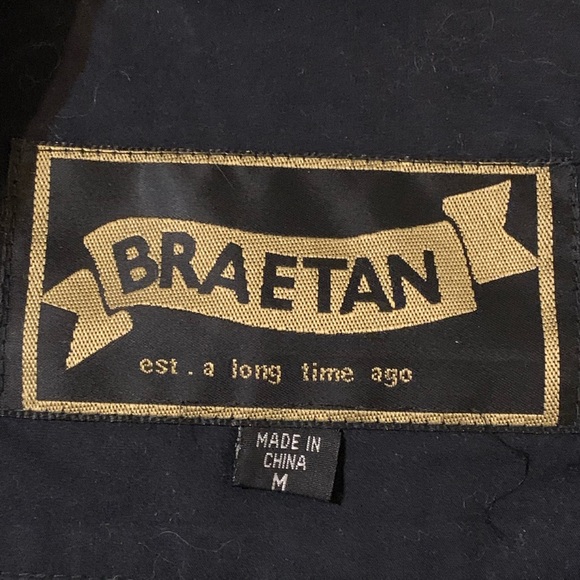 BRAETAN Coat with detachable Mongolian Lamb Fur around hood, size Medium - Picture 10 of 16